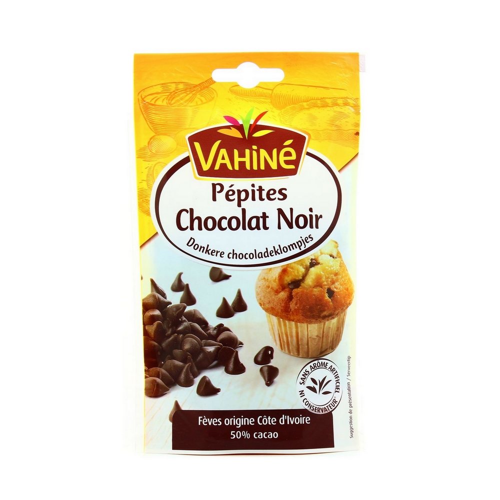 VAHINÉ - Pâtisserie - Pépites de Chocolat - Chocolat au Lait